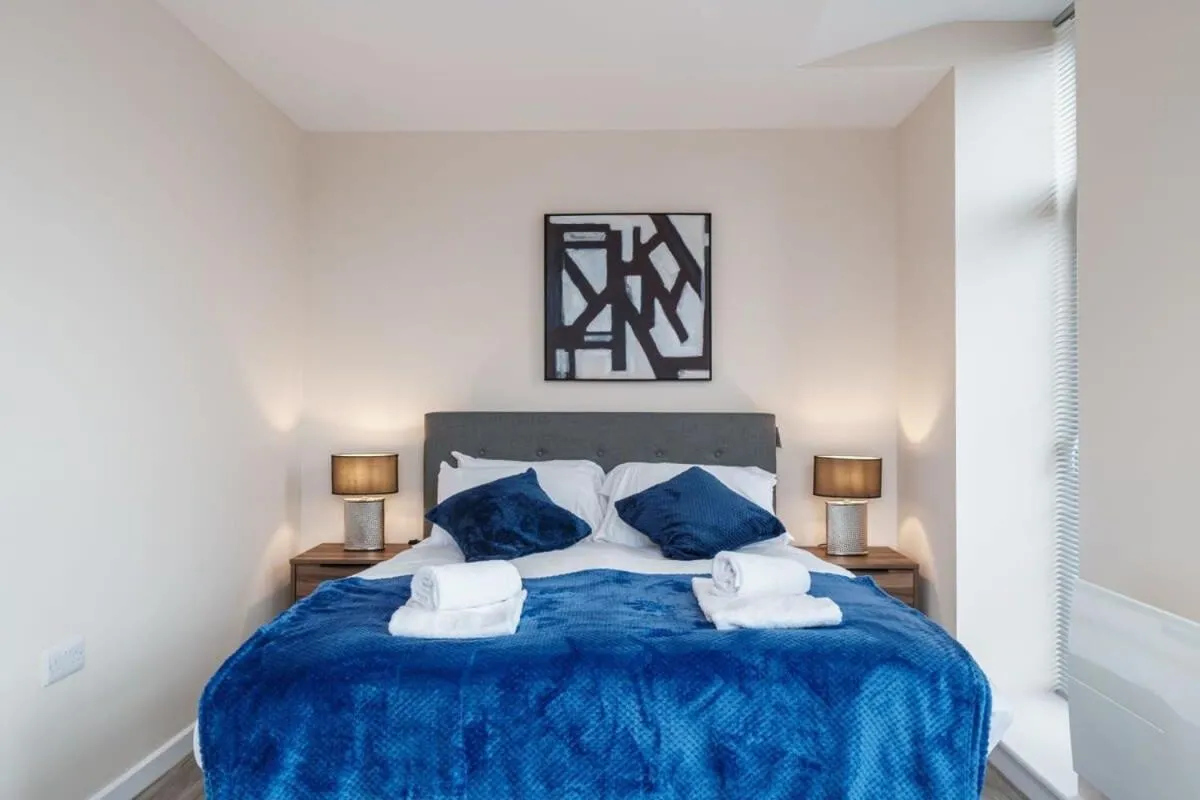 Image 1 of Bright 1 Bed Apartment Manchester – Sleeps 2