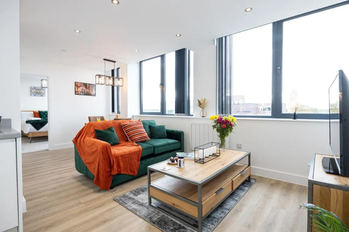 Image of Chic Luxury Apartment near Old Trafford Stadiums Manchester