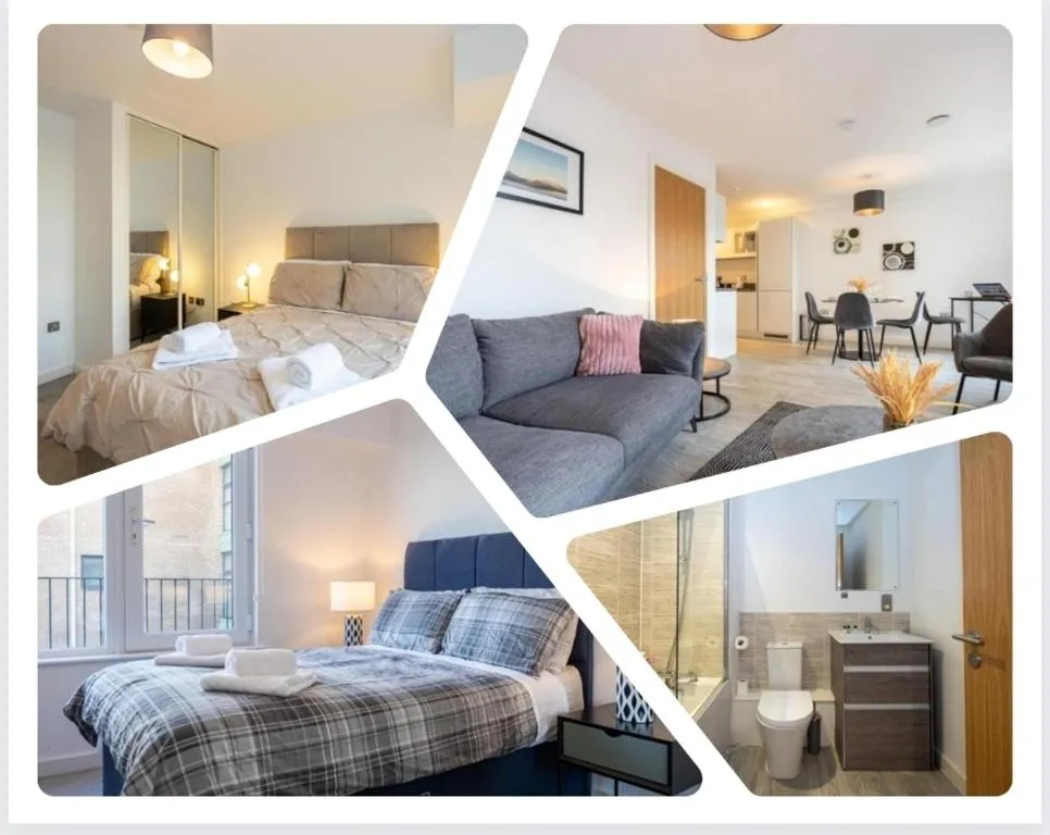 Image of Contractors Accommodation NHS Temporary Relocation Weekly Monthly Rates Manchester 2 Bed Apartment