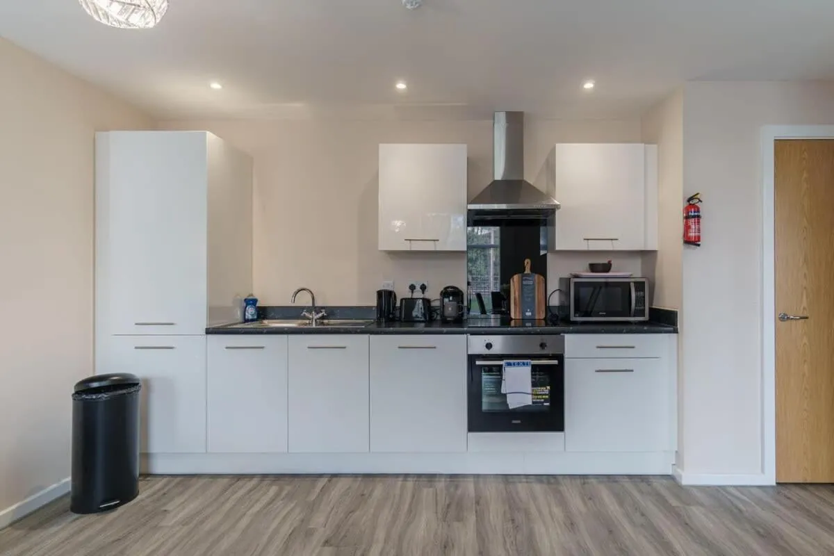 Image 2 of Bright 1 Bed Manchester Flat – Sleeps 3