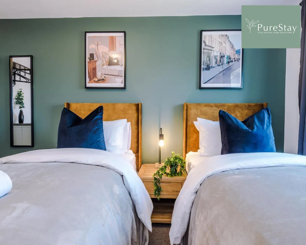 Image 1 of Designer House in Manchester Near Stadium with Wi-Fi & Parking by PureStay Short Lets & Serviced Accommodation
