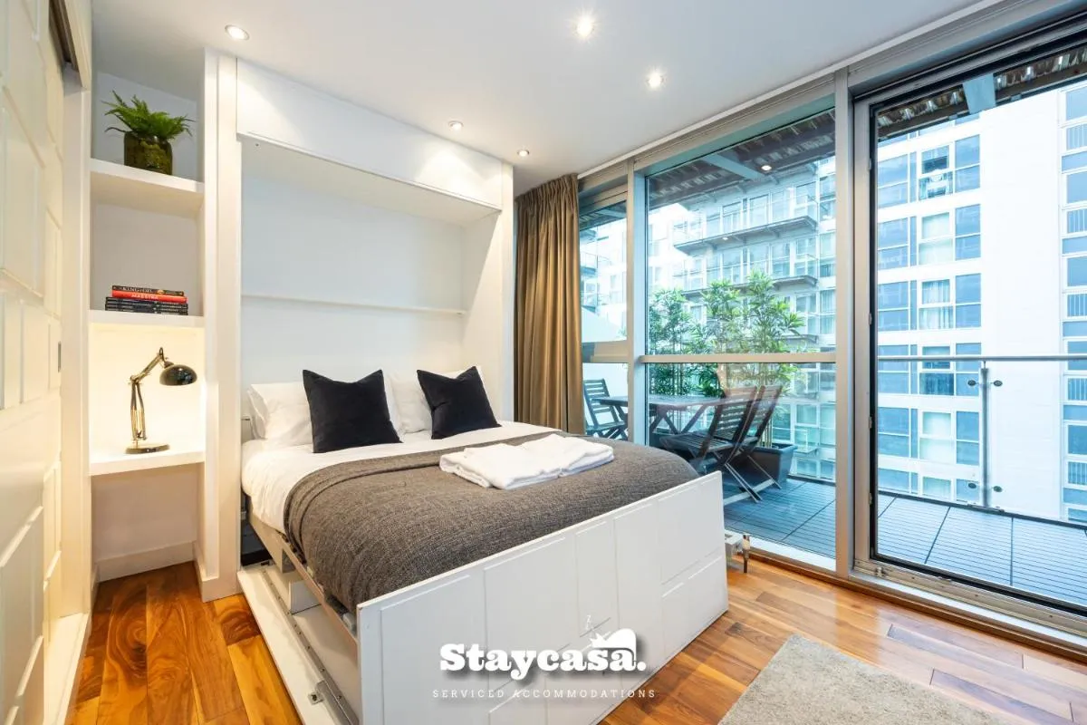 Image 1 of Modern Studio W Balcony & Secured Parking