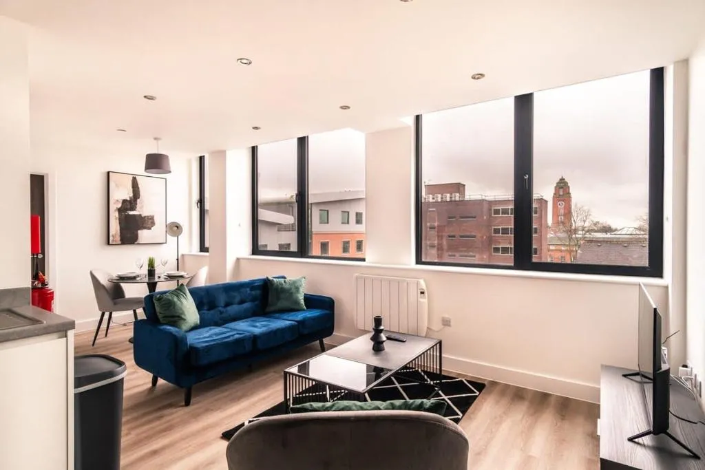 Image of StayZeni, Alexandra Rise Manchester Cool 1 Bed