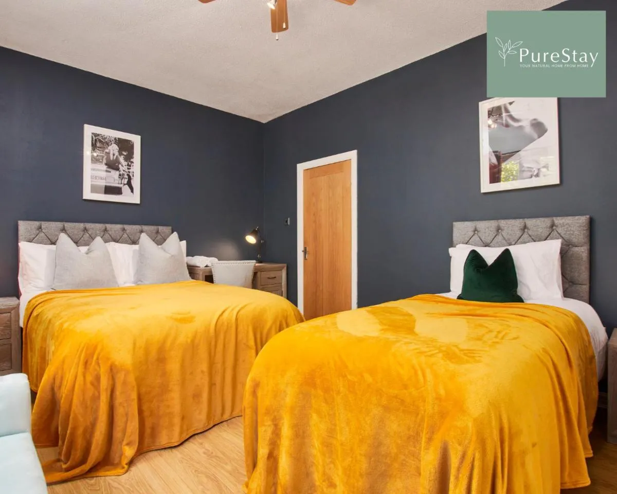 Image 2 of Three Bedroom House By PureStay Short Lets & Serviced Accommodation Manchester With Free Parking