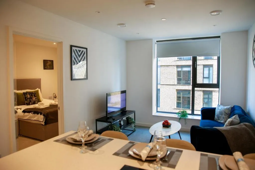 Image of Trafford Suite Modern 1 bed with cinema room