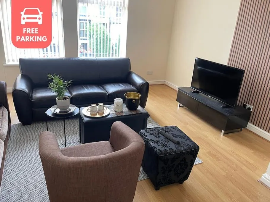 Image of Urban Stylish Luxury Large 1-Bed Apartment – Close to Centre, Old Trafford, Emirates Old Trafford and More